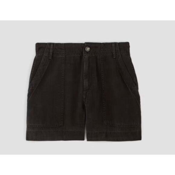 NWOT Everlane The Utility Short in Buttersoft In Black Size 16 - Picture 3 of 7